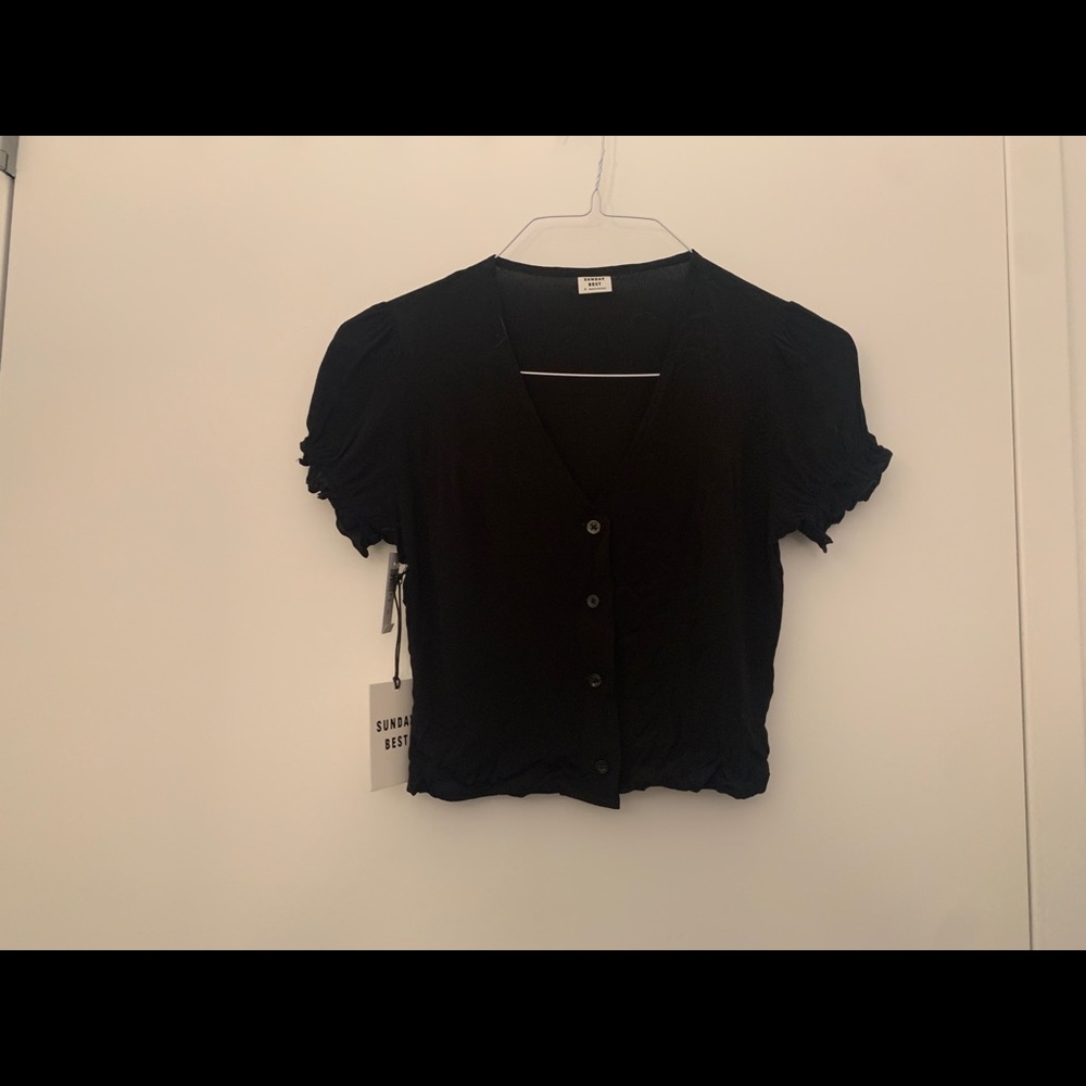 Sunday best/aritzia blouse